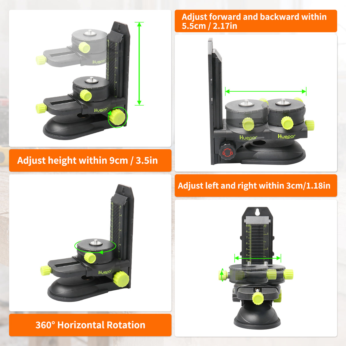 Support Magnétique Huepar PV10+