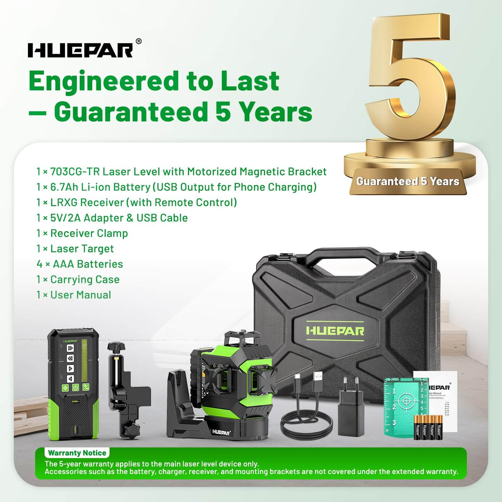 Niveau Laser Huepar 703TR