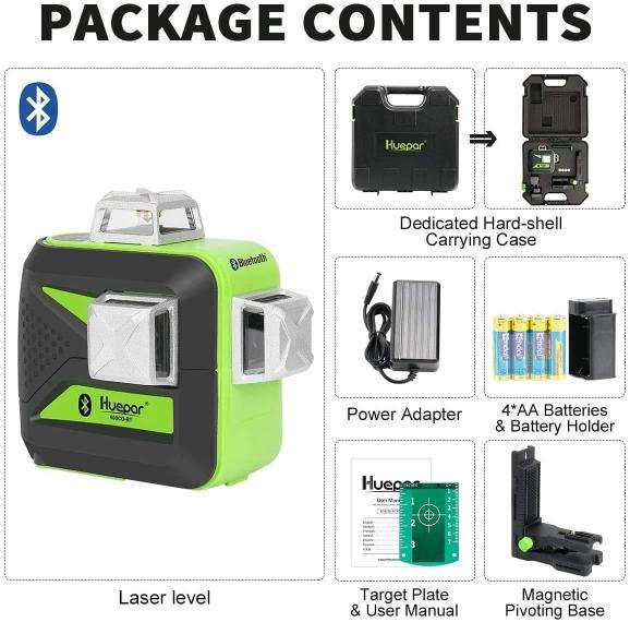 Huepar 603BT-H HUEPAR FR - Niveau laser