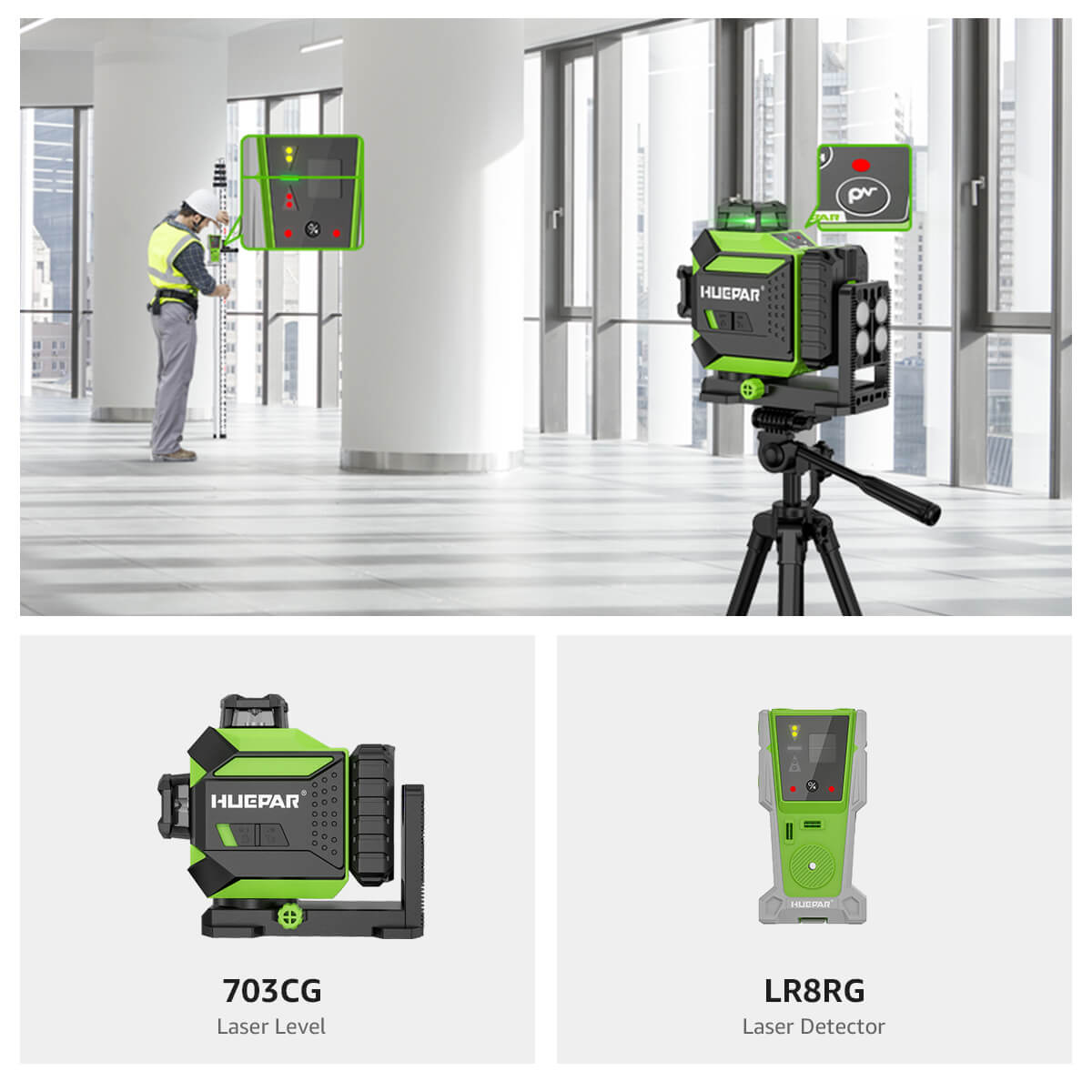 Huepar 703CG Kit de Démarrage