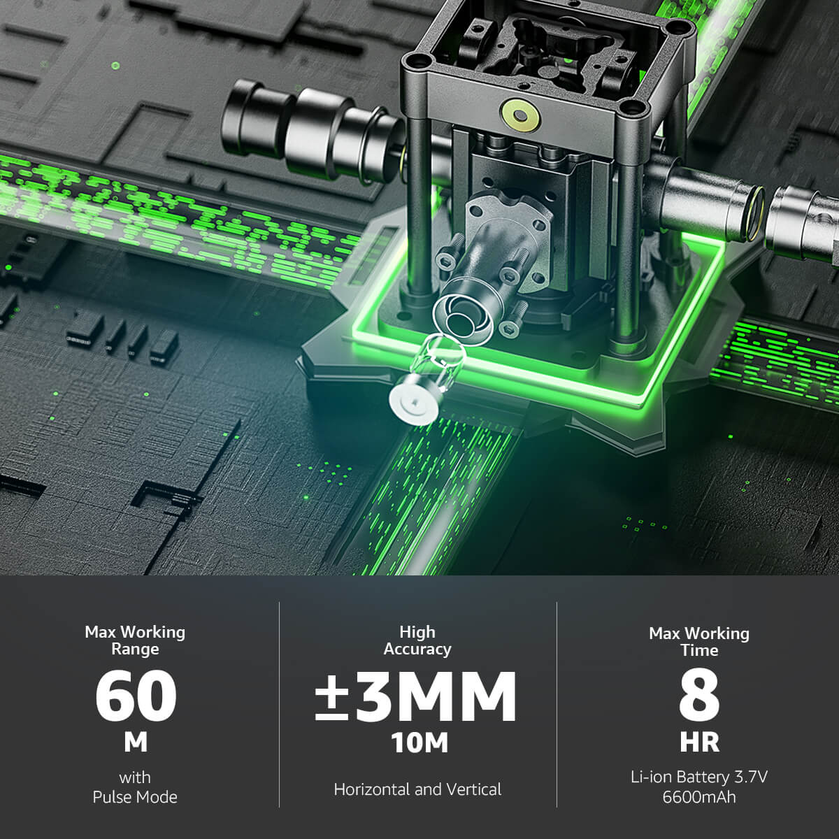 Huepar 704CG Kit de Démarrage