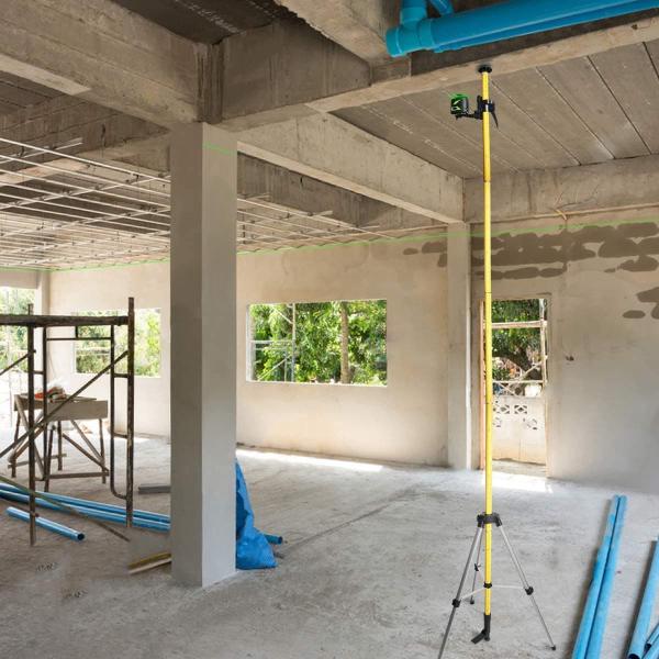 Huepar LP36 - 3,7m Pôle de Montage Pour Niveau Laser HUEPAR FR - Niveau laser