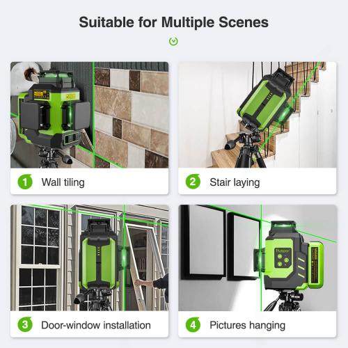 niveau laser 3D vert 10