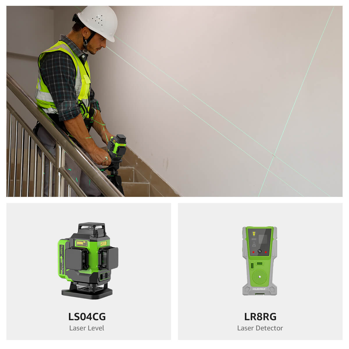 Huepar LS04CG Kit de Démarrage