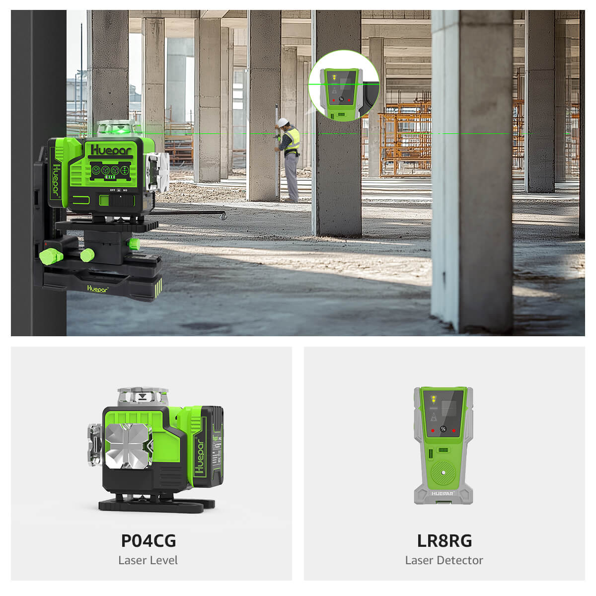 Huepar P04CG Kit de Démarrage