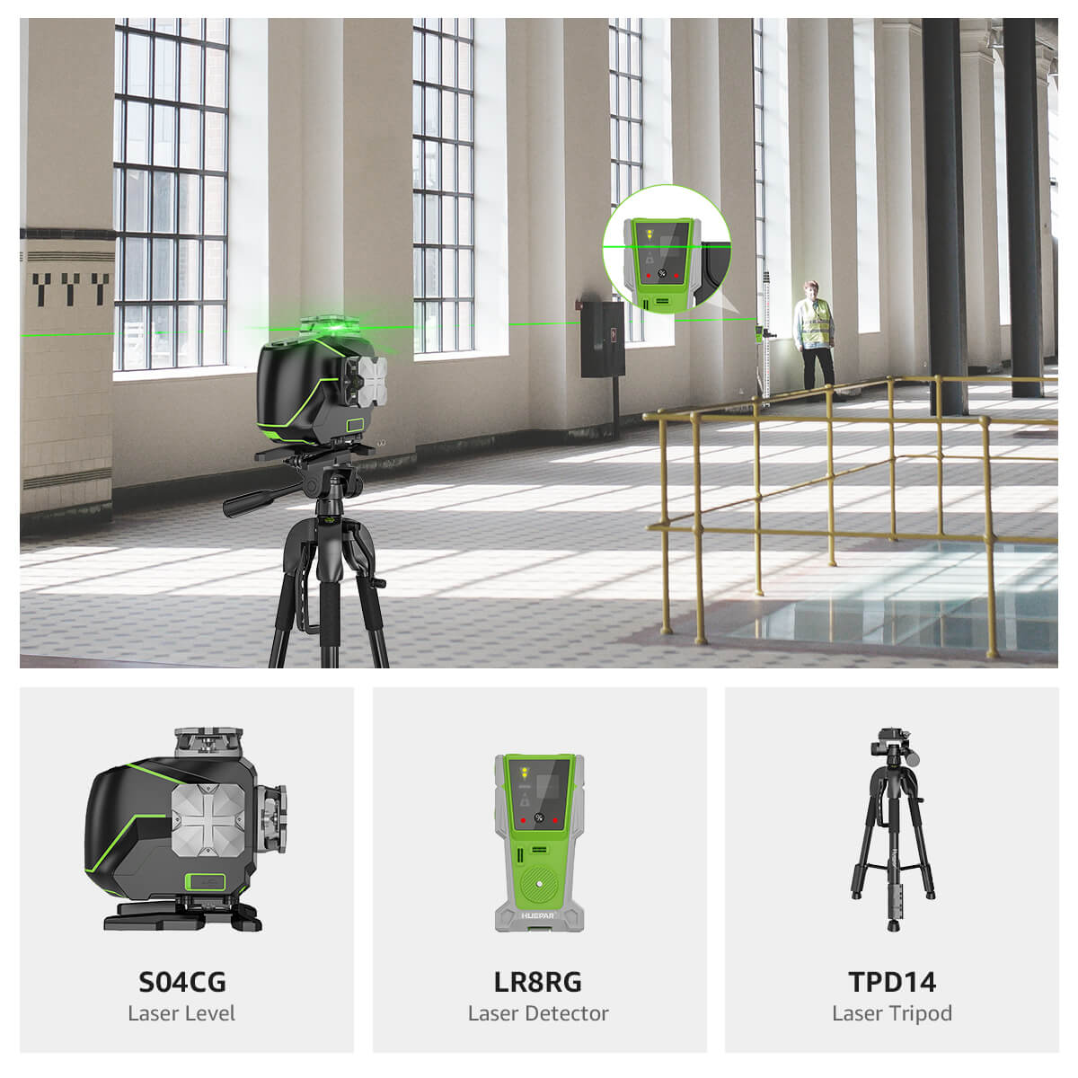 Huepar S04CG Kit Avancé