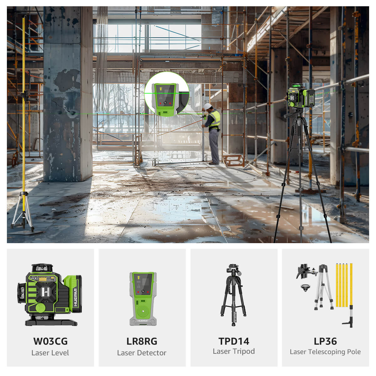 Huepar W03CG Kit Pro