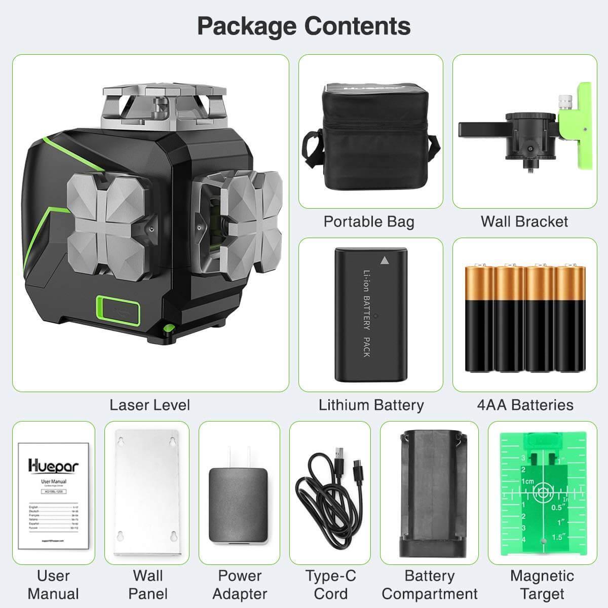 Niveau Laser Huepar S02CG