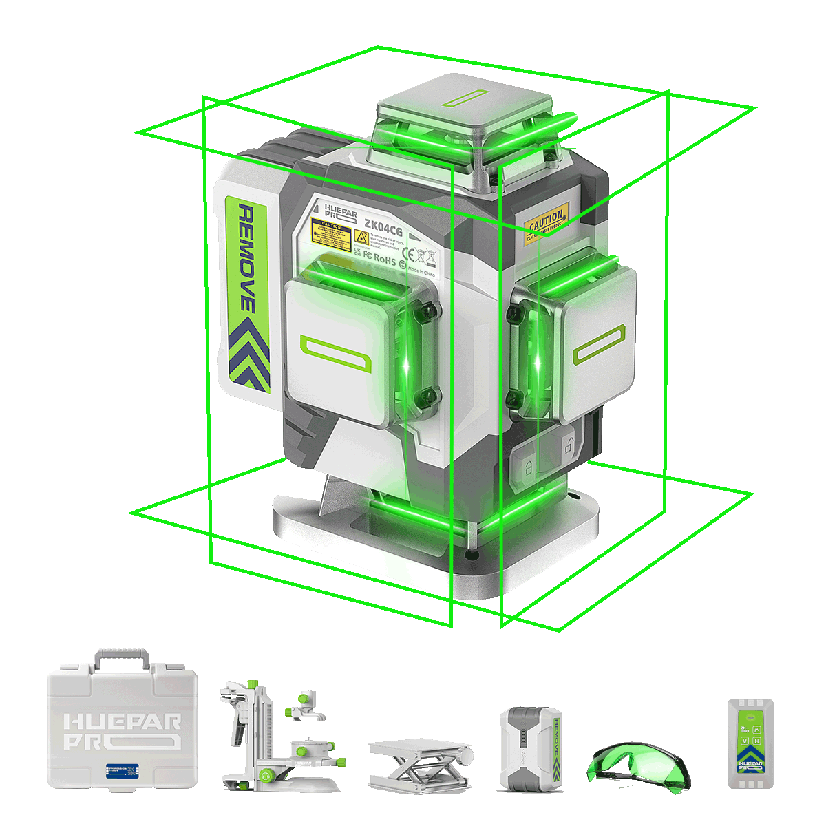 Niveau Laser Huepar Pro ZK04CG