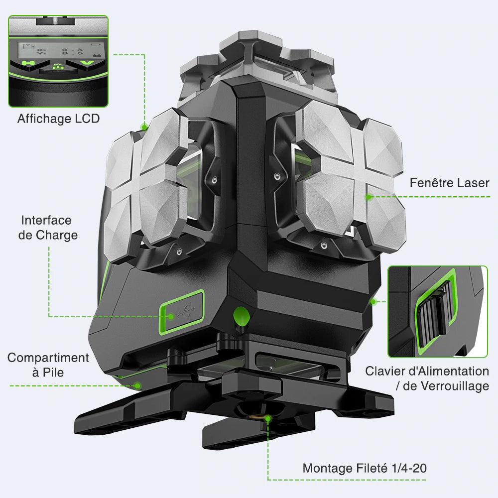 Niveau Laser Huepar S04CG