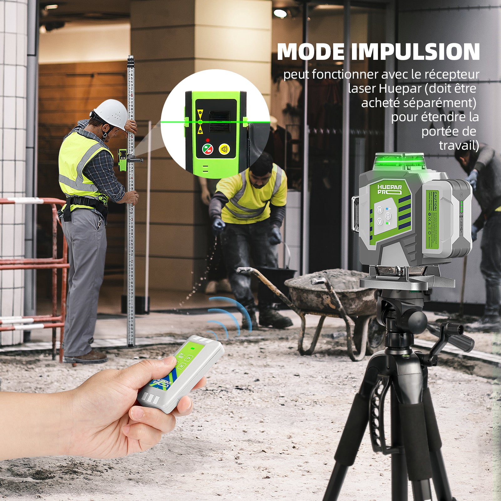 Niveau Laser Huepar Pro ZK04CG
