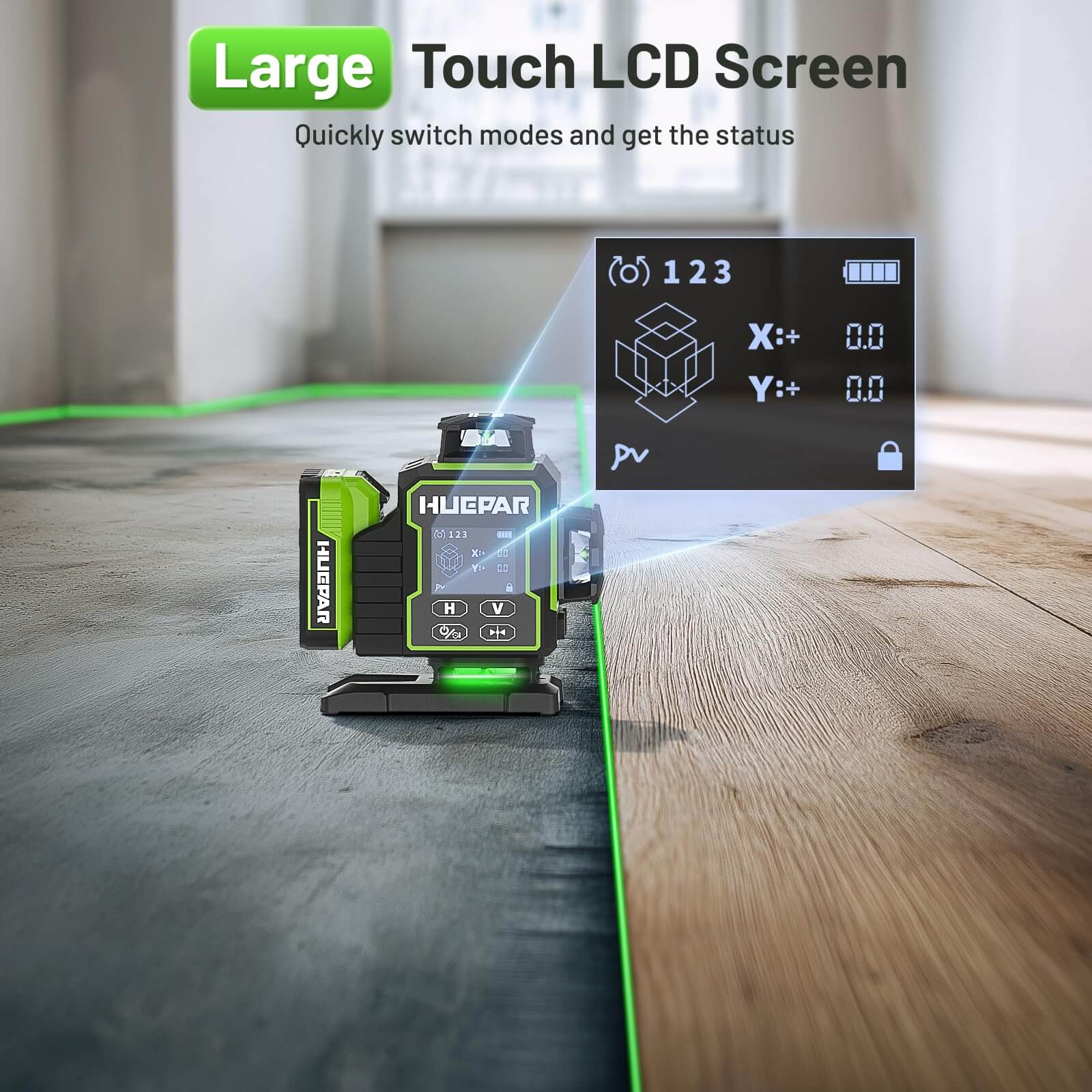 Niveau Laser Huepar W04CG