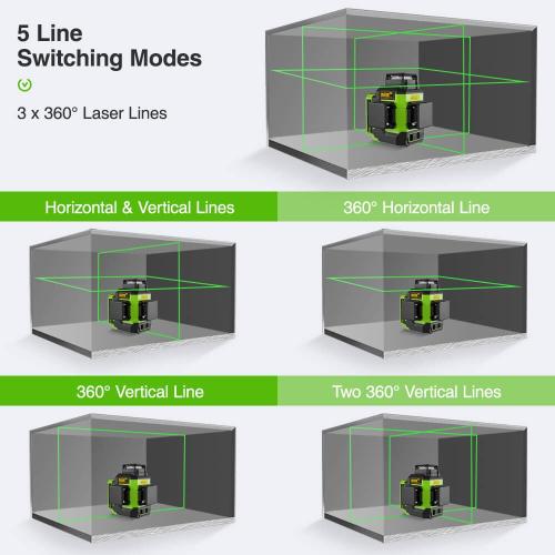 niveau laser 3D vert 7