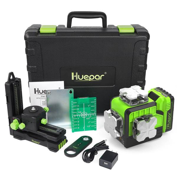 Huepar P03CG Ensemble combiné HUEPAR FR - Niveau laser