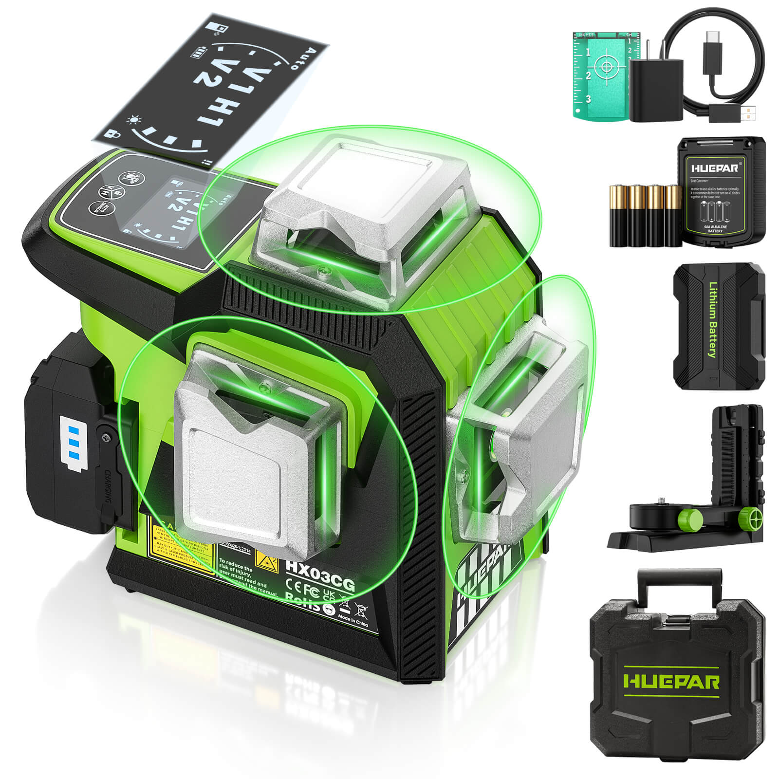 Huepar HX03CG Kit Avancé