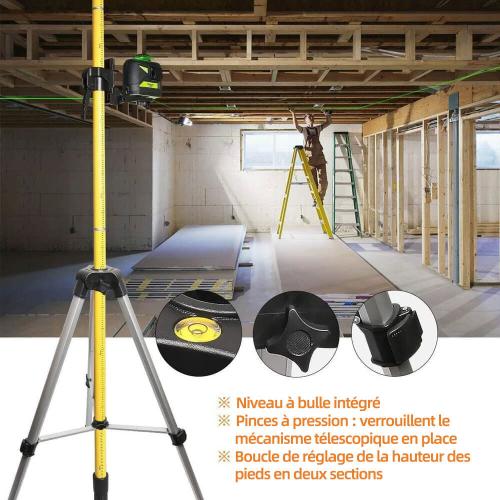 Tige Télescopique En Aluminium 1-2 M Ou 1,5-3 M – Manche Réglable, Diamètre 22-25 Mm, Orange Tige Télescopique En Aluminium 1-2 M Ou 1,5-3 M – Manche Réglable, Diamètre 22-25 Mm, Orange